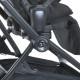 Коляска дитяча EL CAMINO SPIN 360 (ME 1138 Black) чорний