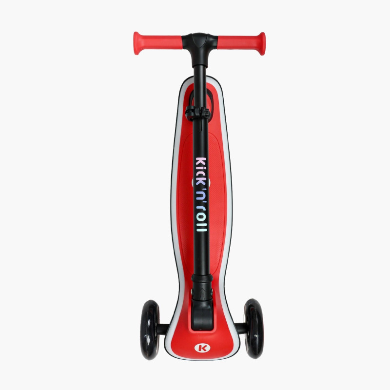 Дитячий триколісний Самокат "Kick`n`roll" (X2-78915) колеса PU 125х35мм зі світлом, підсвічування платформи, кермо складне