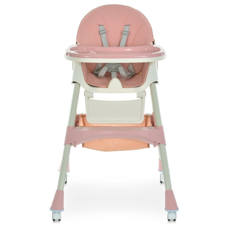 Стільчик для годування Kidoro (M 6302 Pink) складний