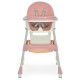 Стільчик для годування Kidoro (M 6302 Pink) складний