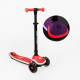 Дитячий триколісний Самокат "Kick`n`roll" (X2-78915) колеса PU 125х35мм зі світлом, підсвічування платформи, кермо складне