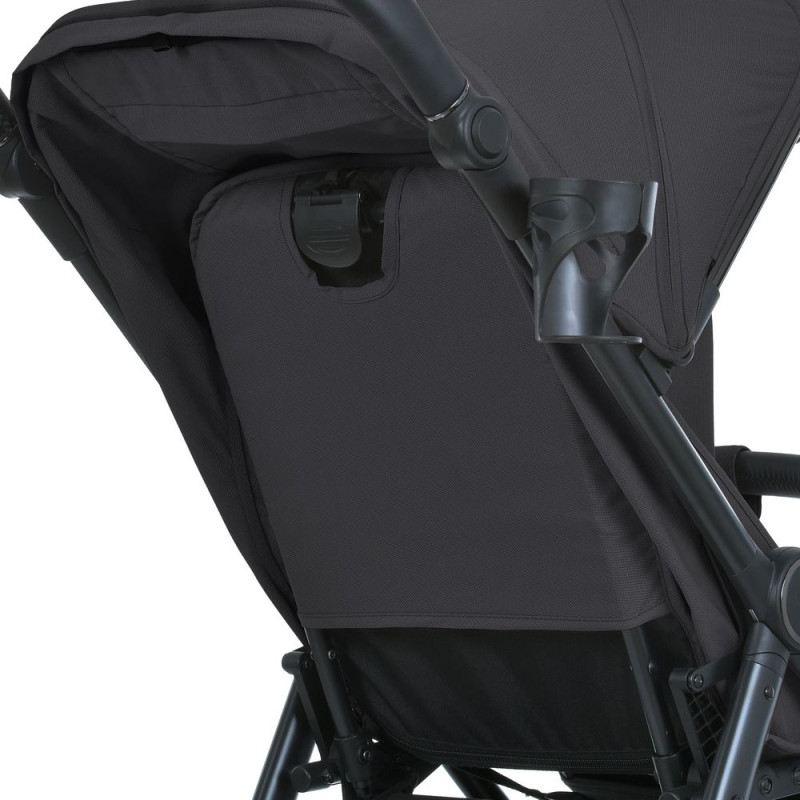 Коляска дитяча EL CAMINO MALTA (ME 1182 Black Onyx) москітна сітка, дощовик, підстак., чохол
