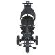 Дитячий триколісний Велосипед TURBOTRIKE (MT 1001-1 Elegant Black) поворотне сидіння