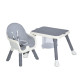 Стільчик для годування-трансформер Bambi (M 6041 Gray) сірий