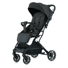 Дитяча прогулянкова Коляска BAMBI FLASH (M 5727-1 Almost Black) алюміній