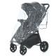 Дитячий візочок прогулянковий EL CAMINO DAHLIA (ME 1181 Black) чохол