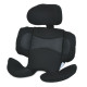 Дитяче автокрісло EL CAMINO i-HOLD (ME 1188 Black) Група 0+I, II, III, Top Tether, isofix, поворот 360