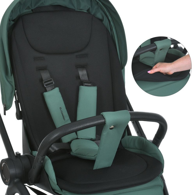 Дитяча коляска EL CAMINO CHLOE (ME 1191 Smoke Green)