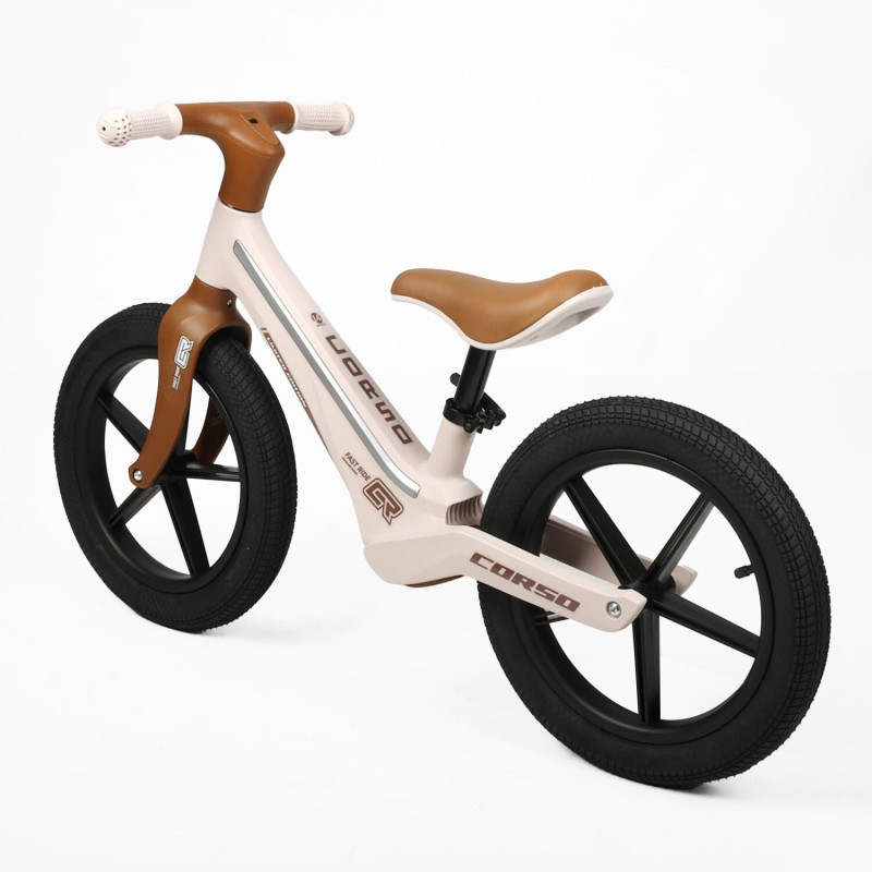 Дитячий Велобіг Corso FAST RIDE GR 14" (M-20718) коричневий