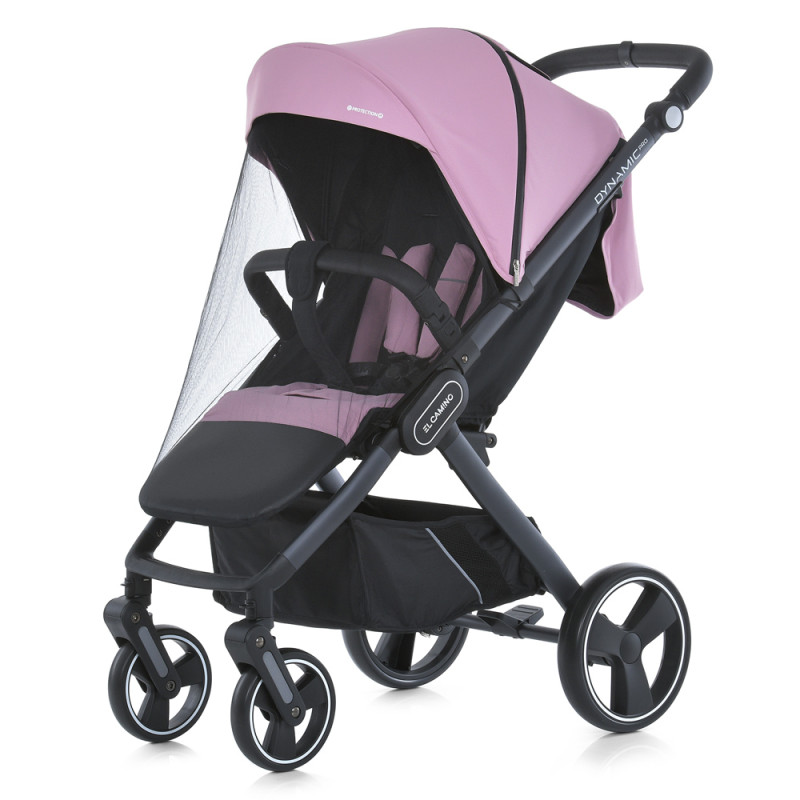 Коляска дитяча EL CAMINO DYNAMIC PRO (ME 1053-3 Mauve Pink)
