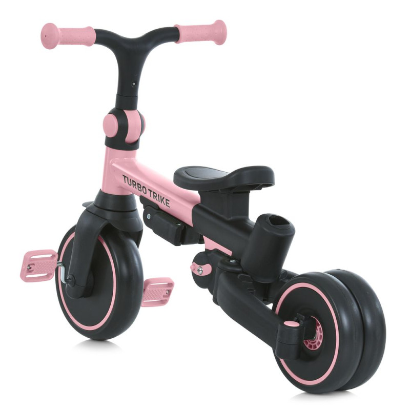 Дитячий триколісний Велосипед TURBOTRIKE (MT 1036 pink) складне кермо