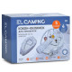 Кокон-килимок для немовляти El Camino 2в1 (ME 1197 Gray) музика, 5 іграшок