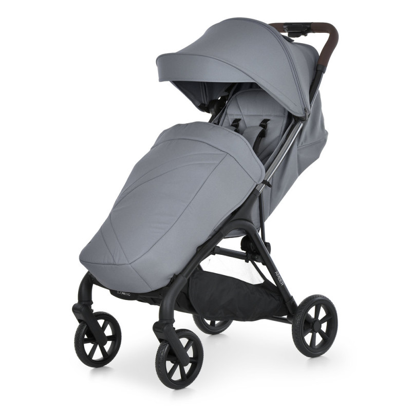 Дитяча прогулянкова Коляска El Camino AMBER (ME 1227 Owl Gray) складна