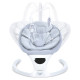 Дитячий Заколисуючий центр EL CAMINO SOUL (ME 1175 Light Gray) пульт, таймер, 12 мелодій, Bluetooth, APP