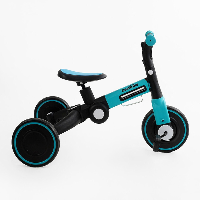 Дитячий триколісний Велосипед-велобіг "Best Trike" (BS-77552)  нейлонова рама, підсвічування