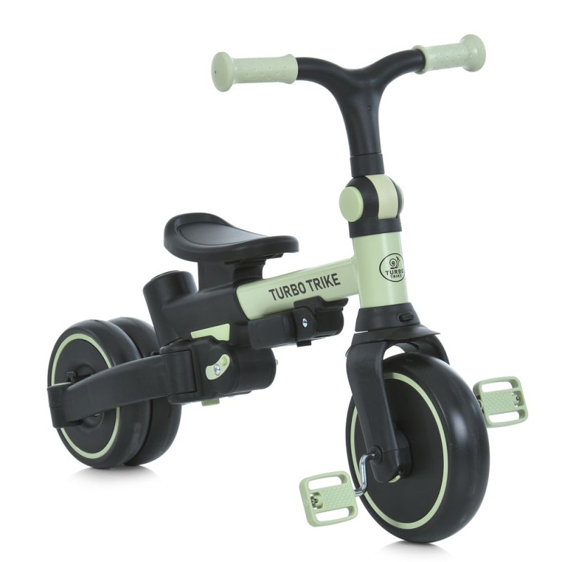 Дитячий триколісний Велосипед TURBOTRIKE (MT 1036 green) складне кермо