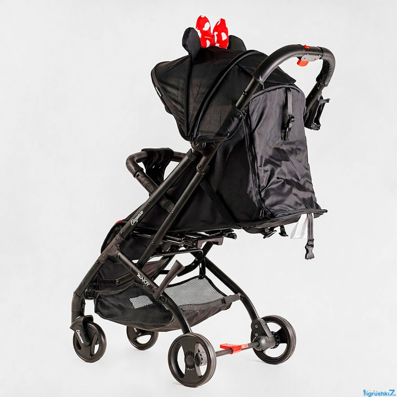 Коляска прогулянкова дитяча JOY "Elegans" (A-12295) чорна