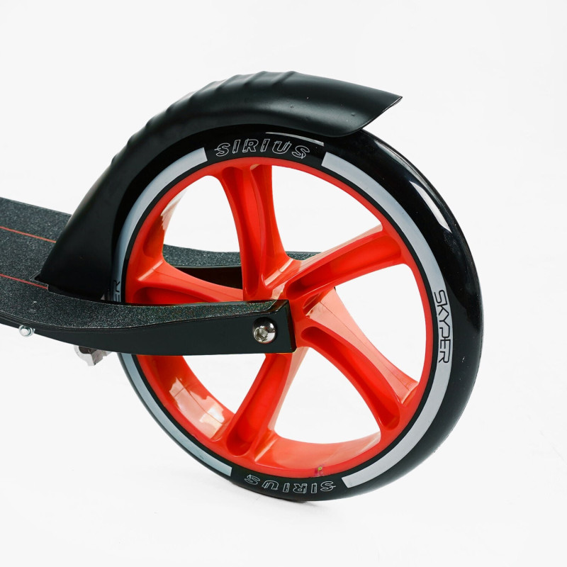 Самокат двоколісний Skyper "Sirius" (S - 86735) чорно-червоний