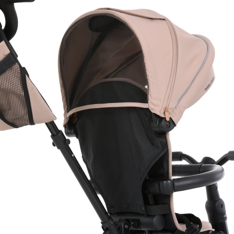 Дитячий триколісний Велосипед TURBOTRIKE (MT 1055 Beige) складний, поворотний