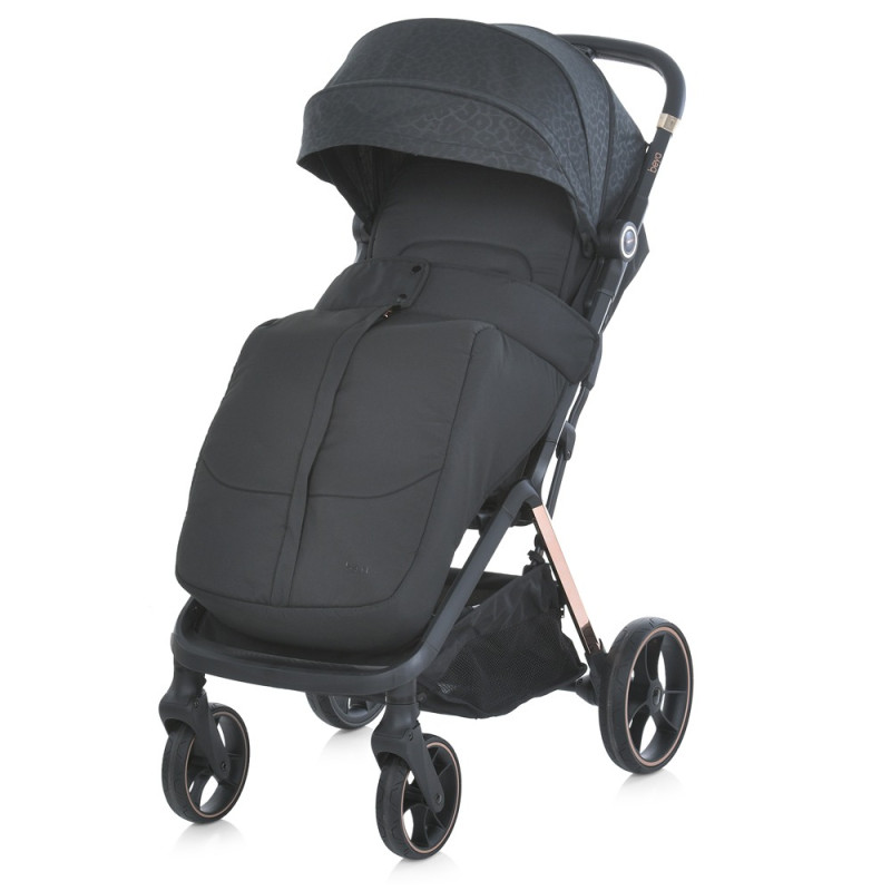 Дитяча коляска EL CAMINO BEYA (ME 1127-G Black Leo)