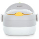 Дитячий горщик EL CAMINO MULTI POTTY 3в1 (ME 1142 Gray) накладка на унітаз, підставка для ніг