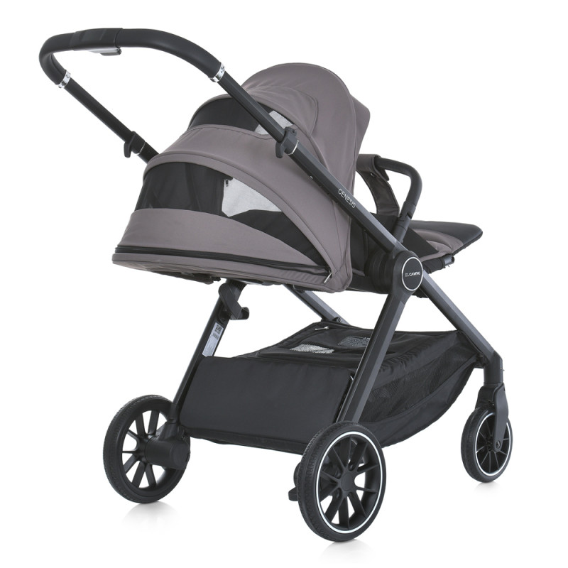Коляска дитяча EL CAMINO GENESIS 2в1 (ME 1126 Taupe Gray) світло-сірий