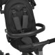Дитячий Велосипед El Camino TRIGO (ME 1226 Night Black) поворот на 360°, кермо складане, дощовик