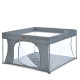 Дитячий манеж ME 1196 SWIFT 4 Dark Gray