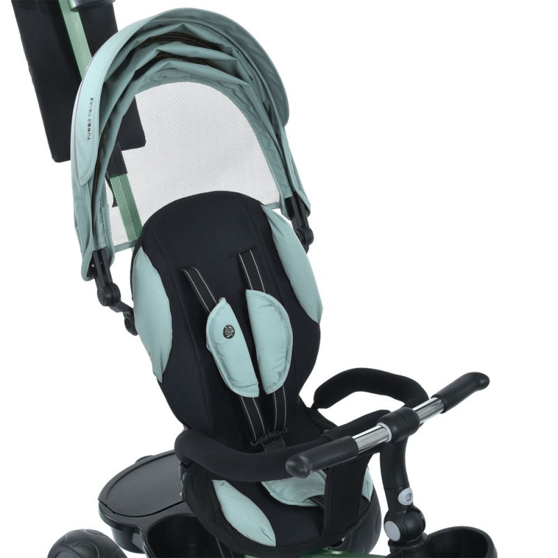 Дитячий триколісний Велосипед TURBOTRIKE (MT 1001-1 Frost Green) поворотне сидіння