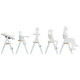 Дитячий Стілець для годування EL CAMINO GROWEE 4в1 (ME 1222 White)