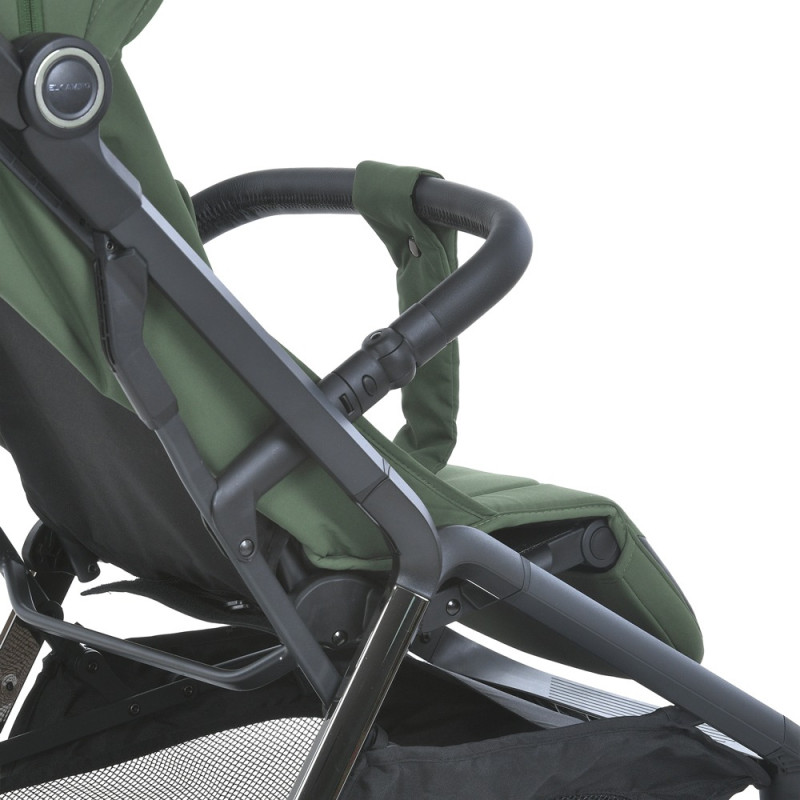 Дитяча прогулянкова Коляска EL CAMINO BEYA (ME 1127-B Khaki Green) з чохлом на ніжки