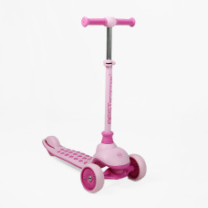 Дитячий триколісний Самокат "Best Scooter" (J-4266-032 ) колеса зі світлом, складне кермо