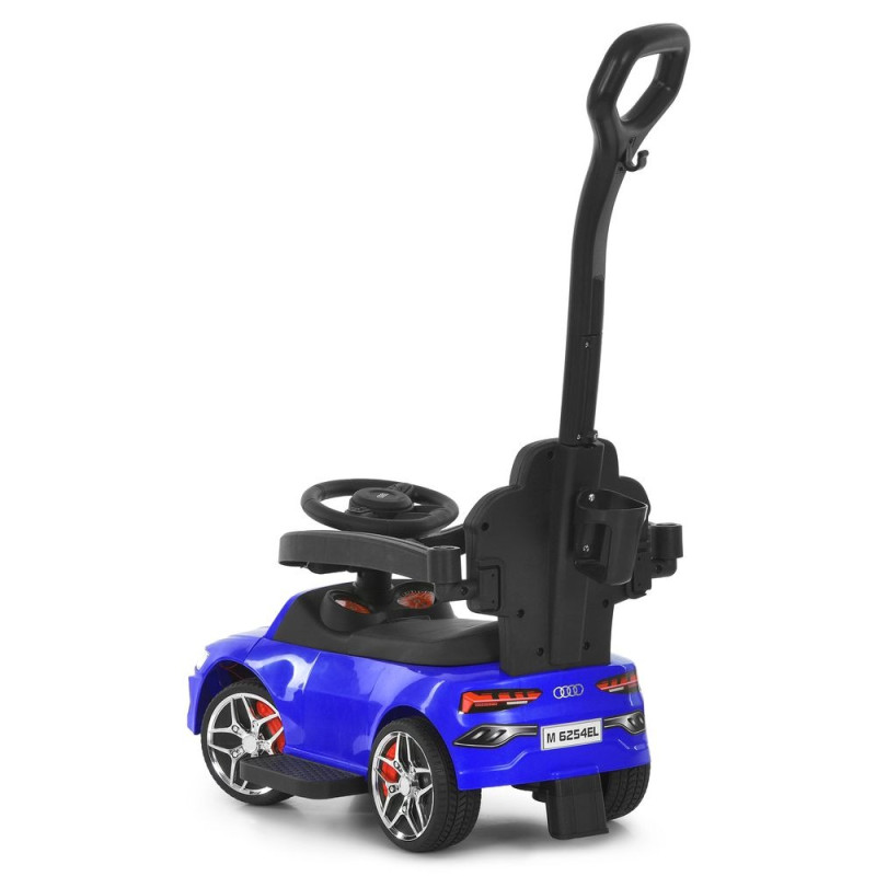 Дитяча каталка-толокар (M 6254EL-4) музика, світло, підсклянник, MP3, BLUETOOTH