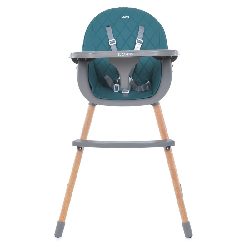 Дитячий Стільчик для годування (ME 1111 LUMI Teal)