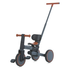 Дитячий триколісний Велосипед-велобіг EL CAMINO FOLDI 3в1 (ME 1202 Graphite)