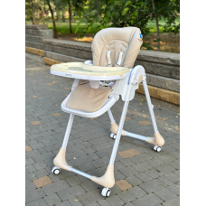 Дитячий Стільчик для годування BAMBI (M 3233L Taupe Beige)