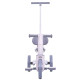 Дитячий триколісний Велосипед-велобіг EL CAMINO FOLDI 3в1 (ME 1202 Lavender)