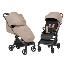 Дитяча коляска прогулянкова CARRELLO Atom M (CRL-5527 Snow Beige) складна