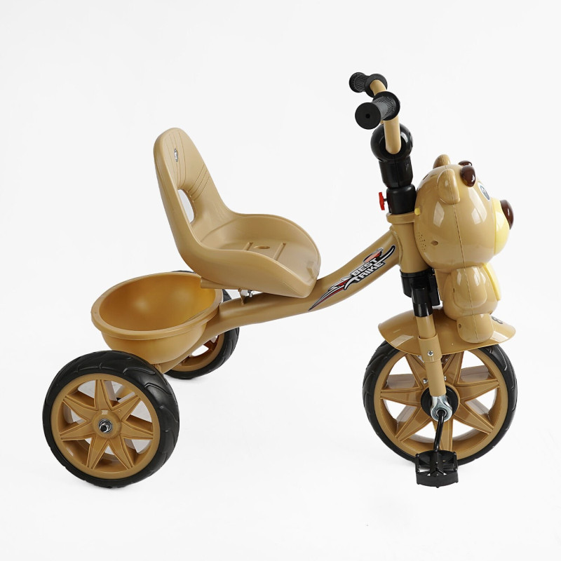 Дитячий триколісний Велосипед Best Trike (BS-30508) сталева рама, кошик, укр. озвучка