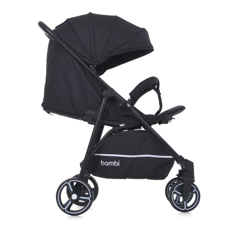 Коляска дитяча BAMBI (M 4249-2 Black Matt) чорний
