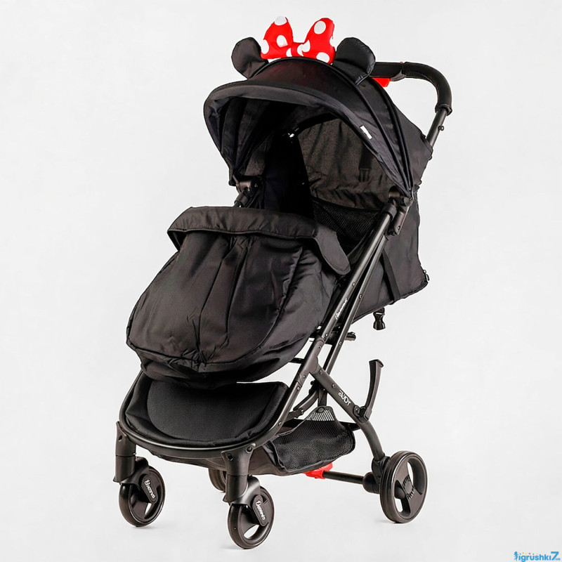 Коляска прогулянкова дитяча JOY "Elegans" (A-12295) чорна