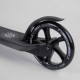 Самокат двоколісний Best Scooter Чорний (72378) з PU колесами