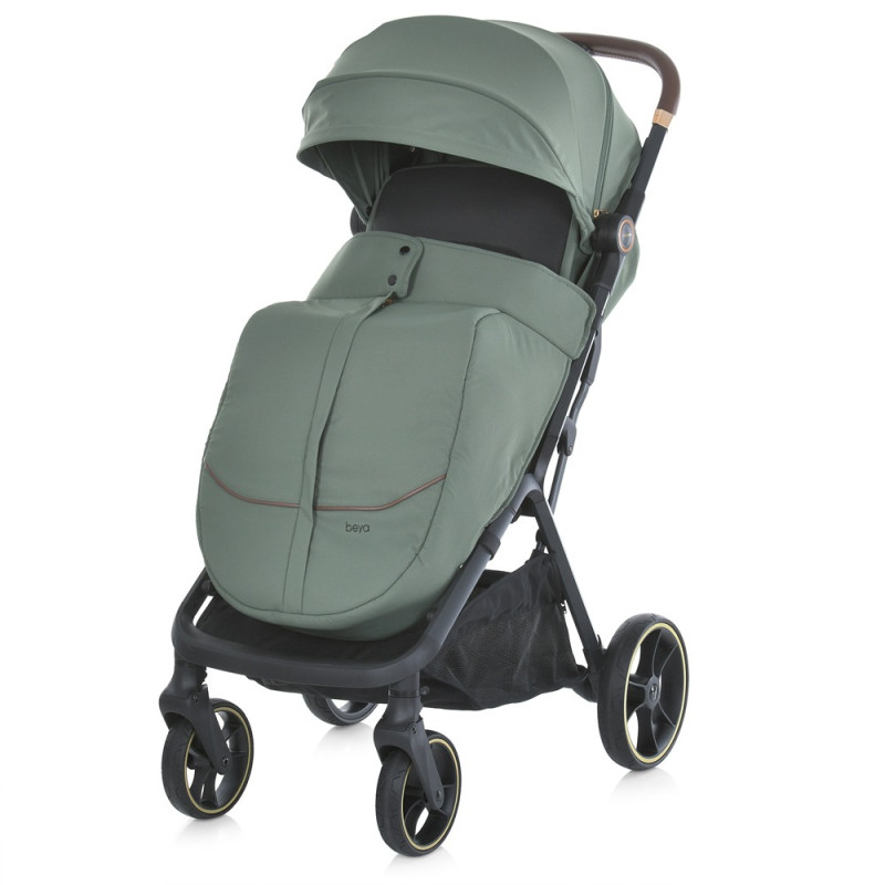 Коляска прогулянкова дитяча EL CAMINO BEYA (ME 1127-G Khaki Green) хакі