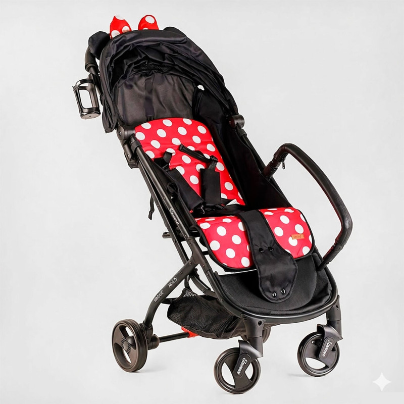 Коляска прогулянкова дитяча JOY "Elegans" (A-12295) чорна