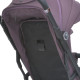 Дитяча прогулянкова Коляска EL CAMINO BEYA (ME 1127-B Vintage Plum) з чохлом на ніжки