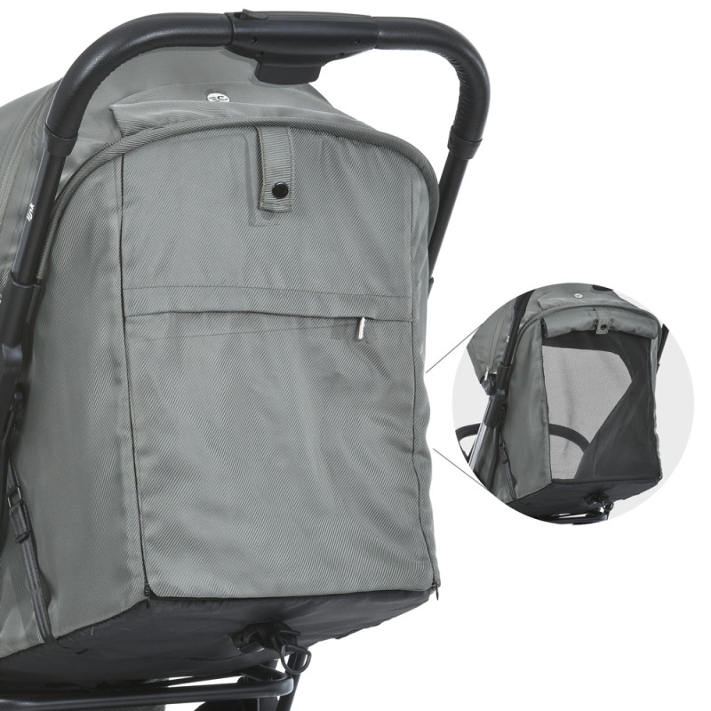 Коляска дитяча EL CAMINO LINK (ME 1129 Moss Striped)