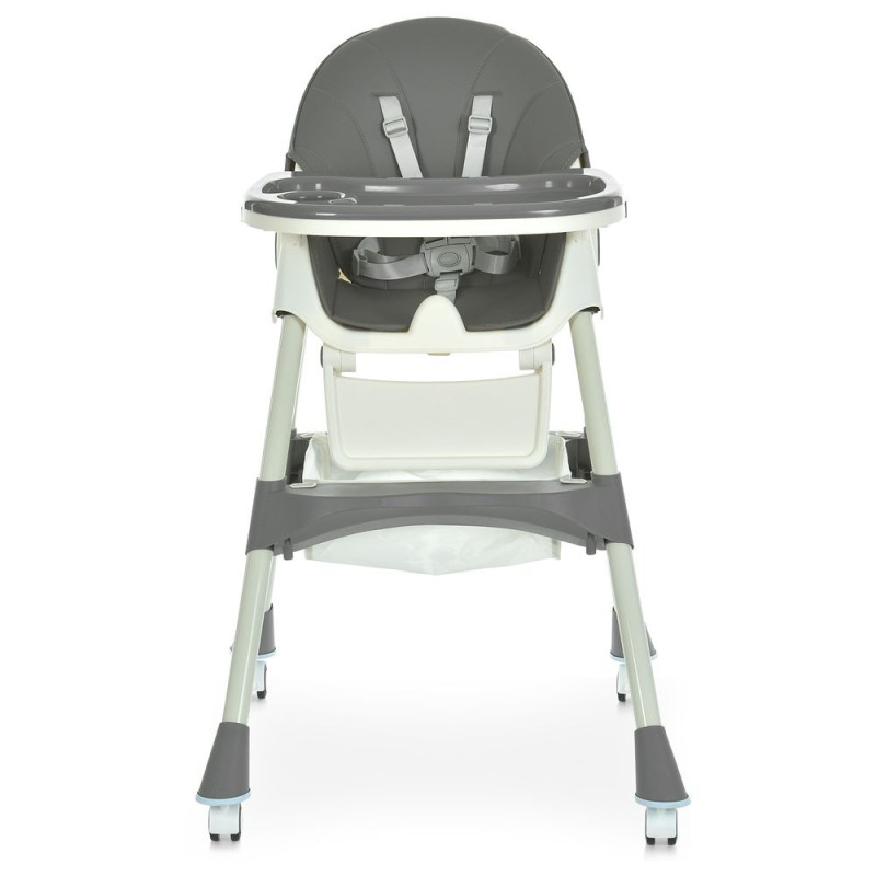 Стільчик для годування Kidoro (M 6302 Gray) складний