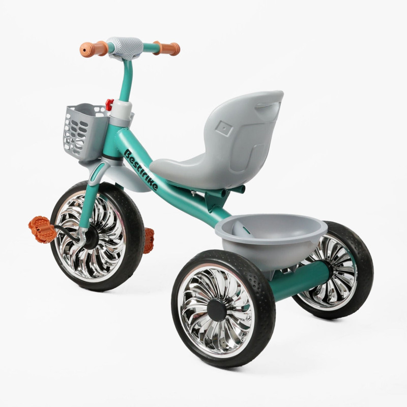 Дитячий триколісний Велосипед "Best Trike" (BS-40250 / BS-402-50) колеса EVA, сталева рама, кошик