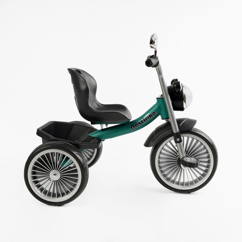 Дитячий триколісний Велосипед "Best Trike" (BS-65010) кошик, укр. озвучка