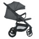 Дитячий візочок прогулянковий EL CAMINO DAHLIA (ME 1181 Volcanic Gray) чохол